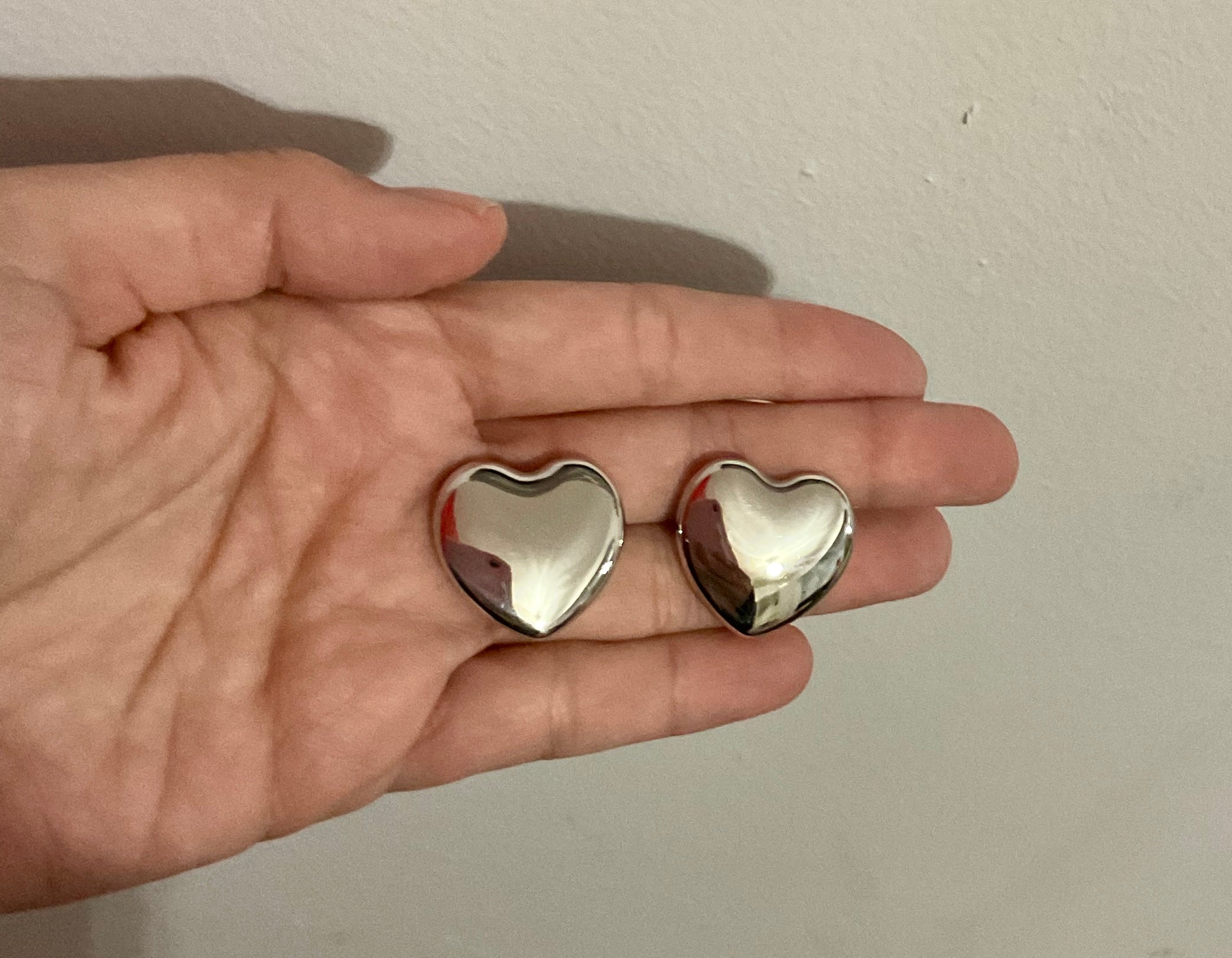 Chunky Heart Earrings