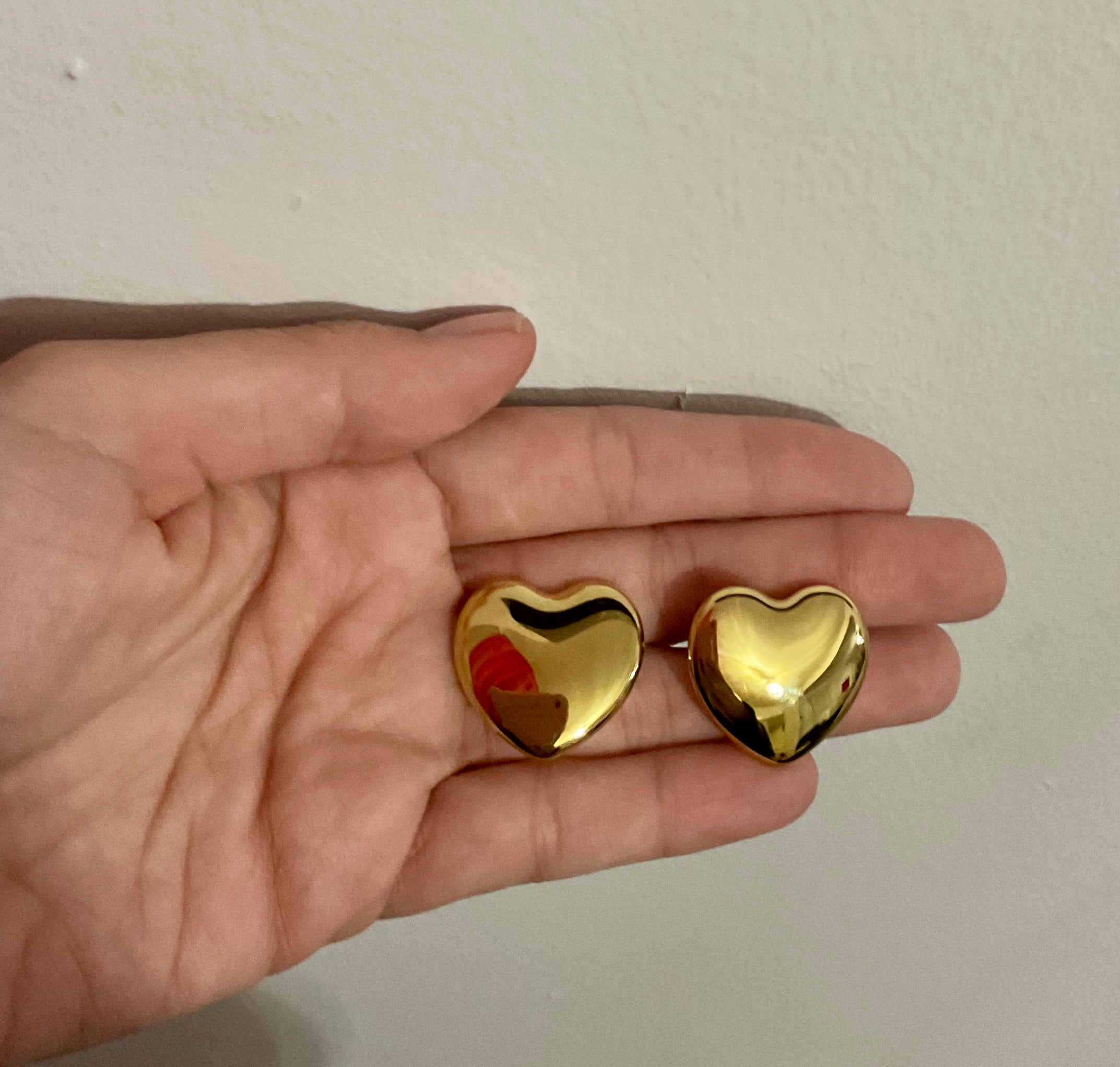 Chunky Heart Earrings
