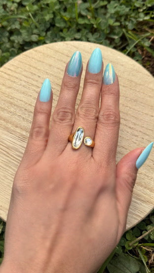 Geometric Shine Ring