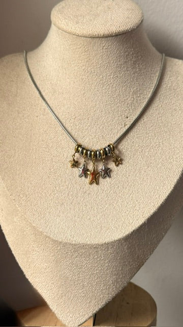 Colorful Stars Necklace
