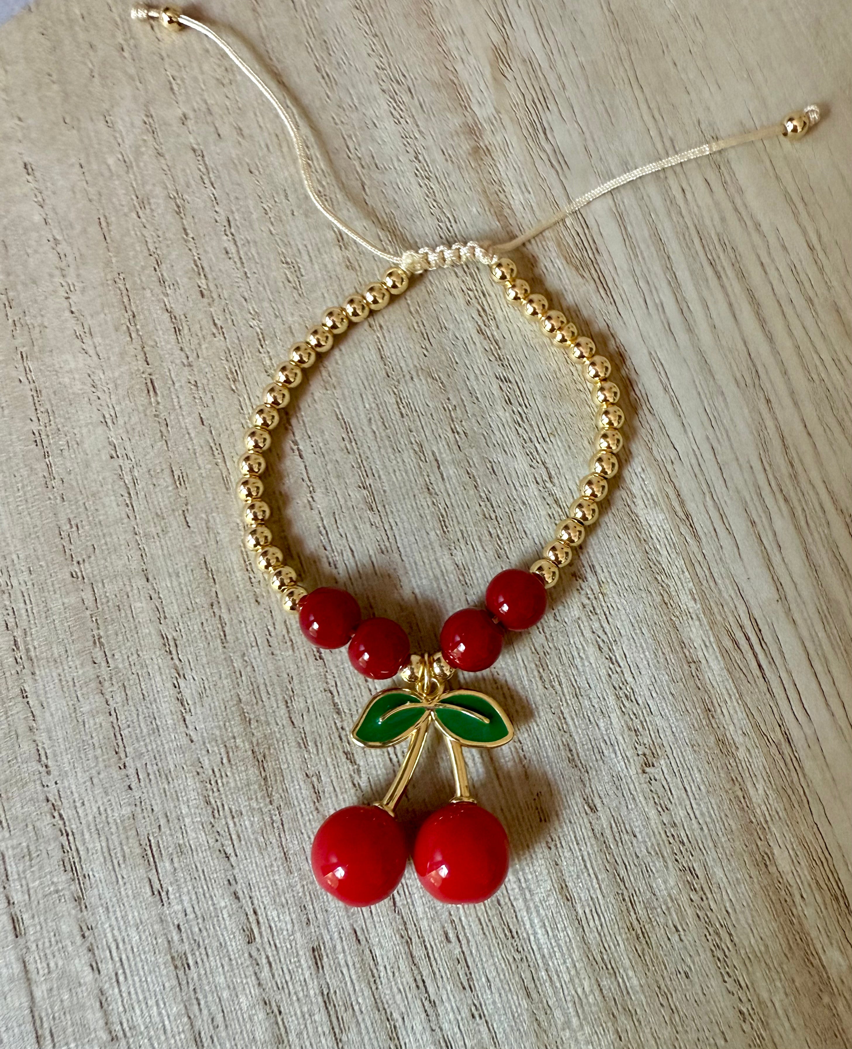 Cherry Bracelet