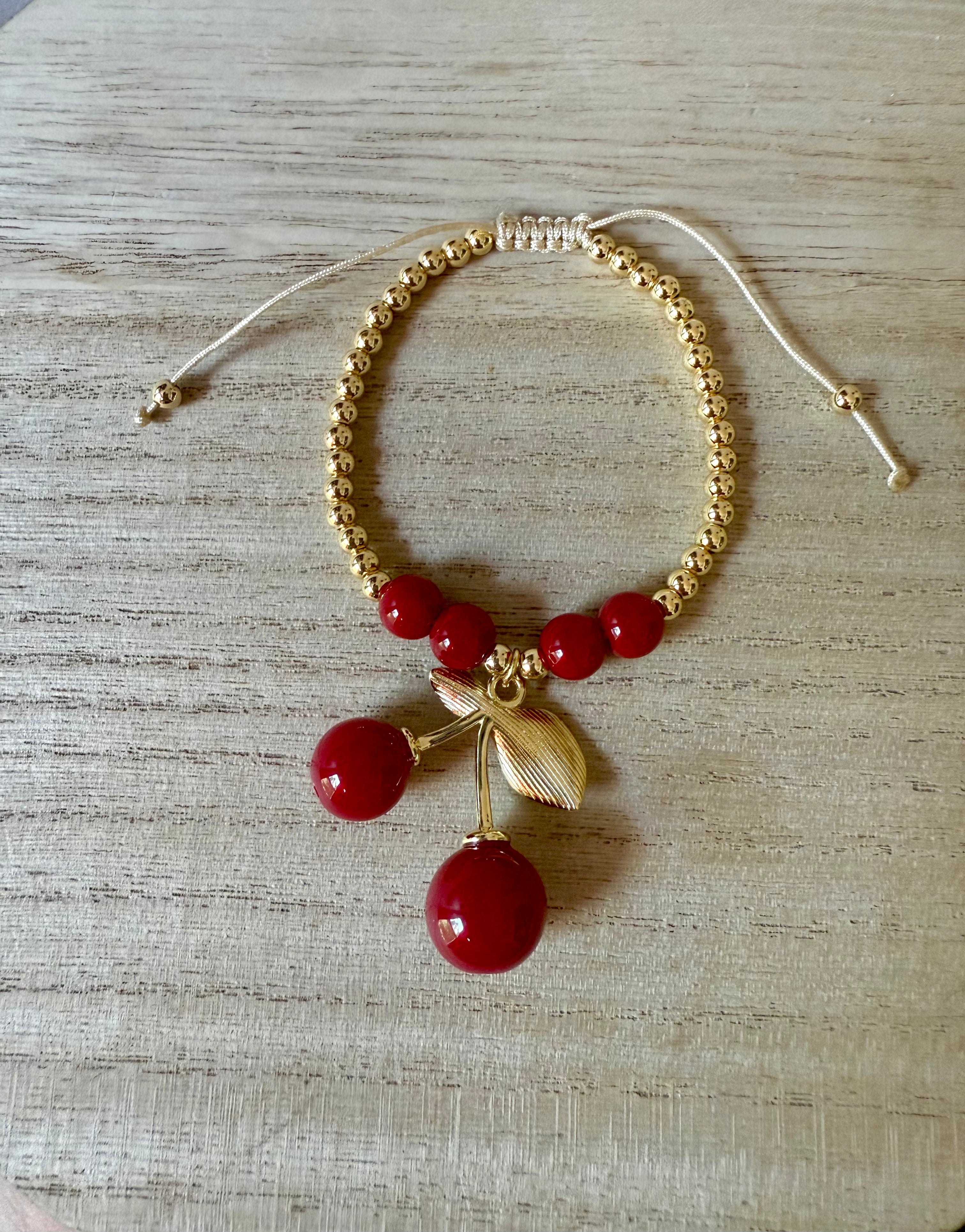 Cherry Bracelet