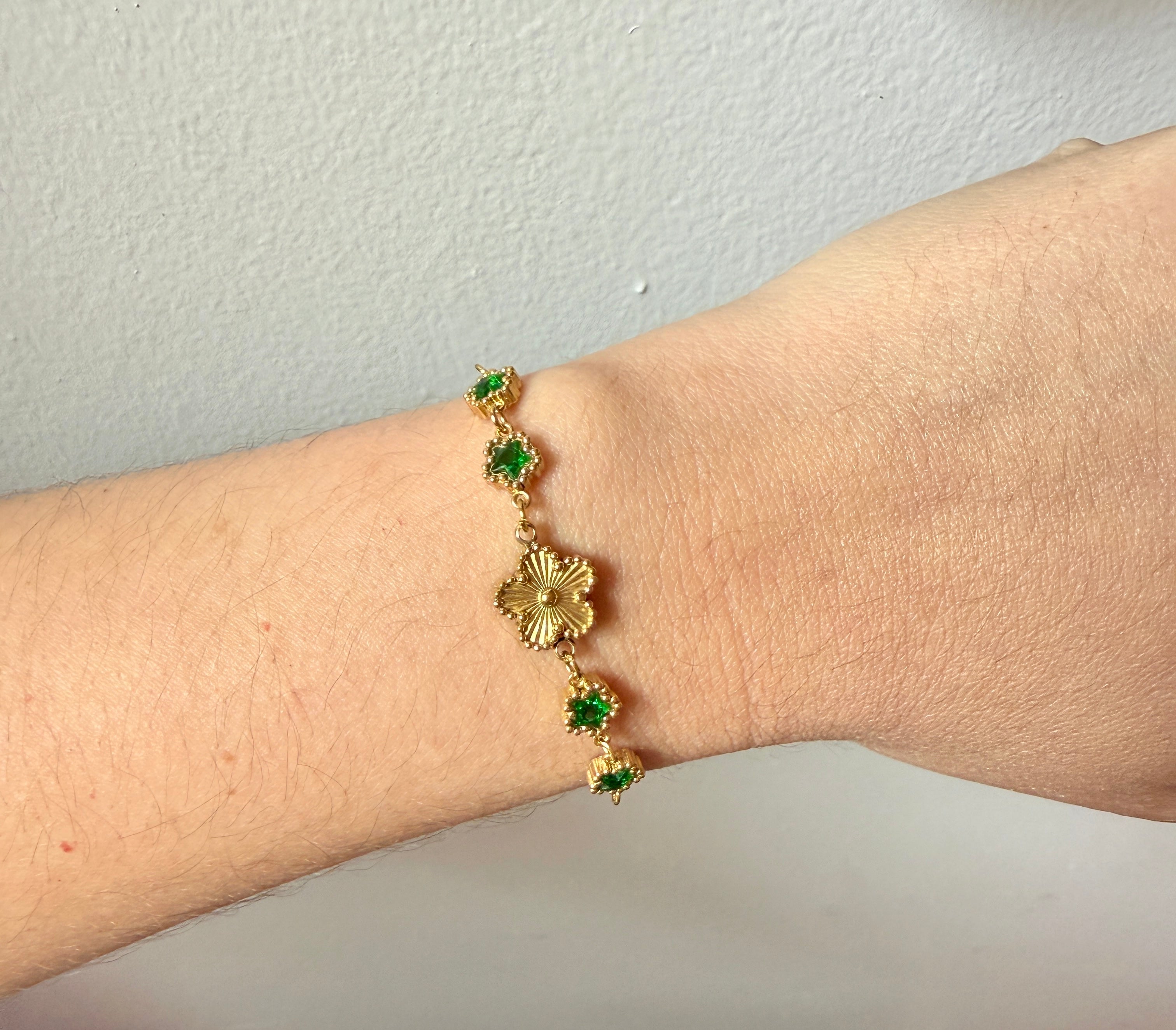 Green clover Bracelet