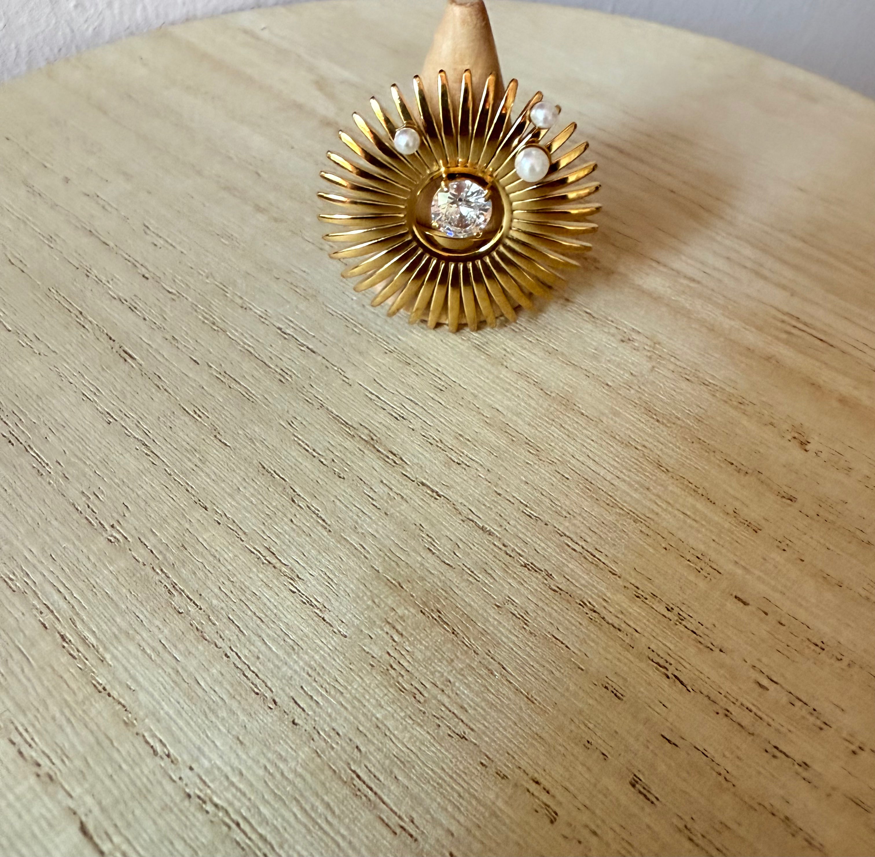 Shine and Circle Ring