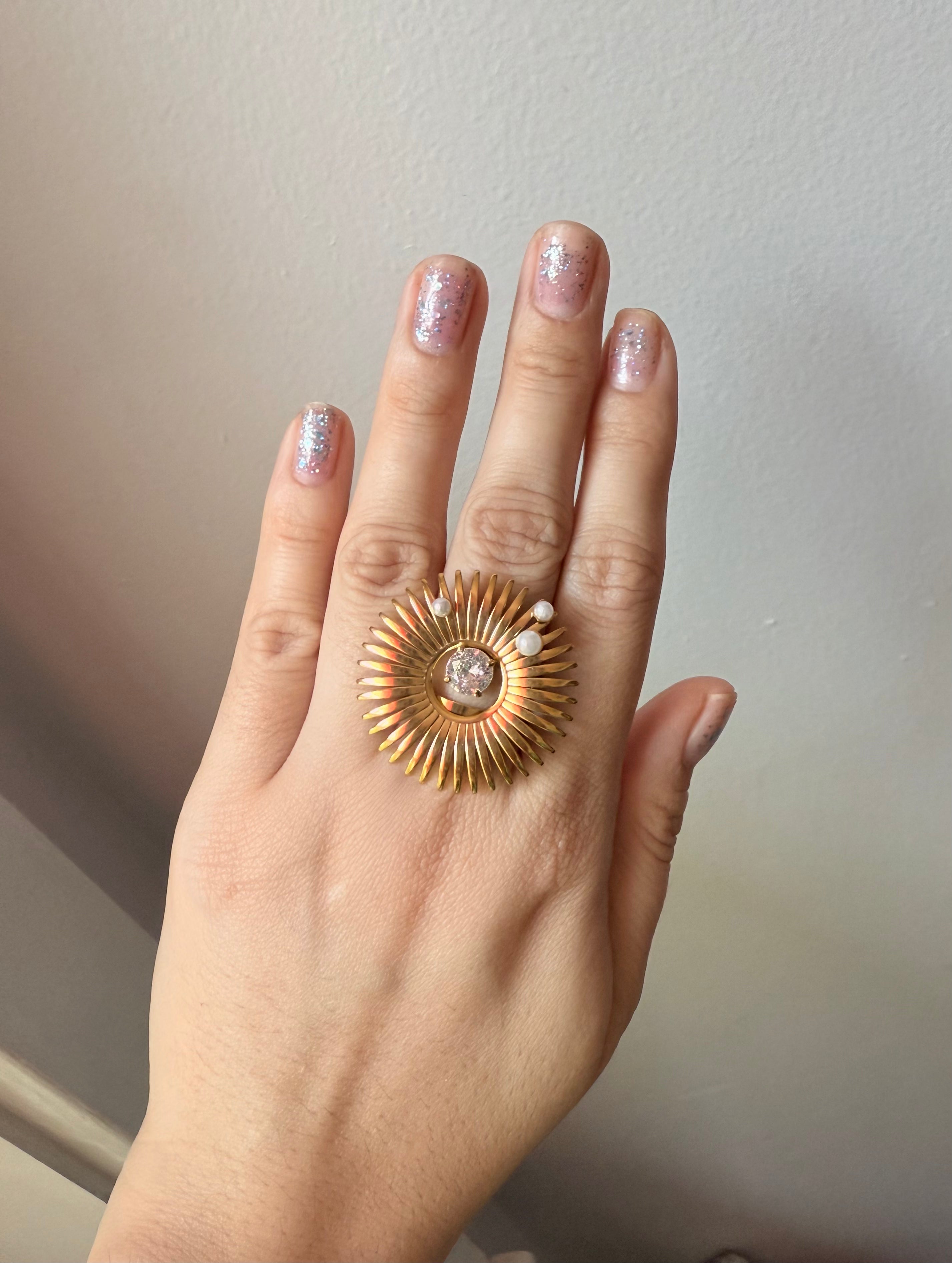 Shine and Circle Ring