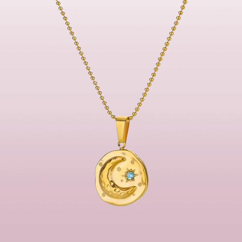 Blue Moon Necklace