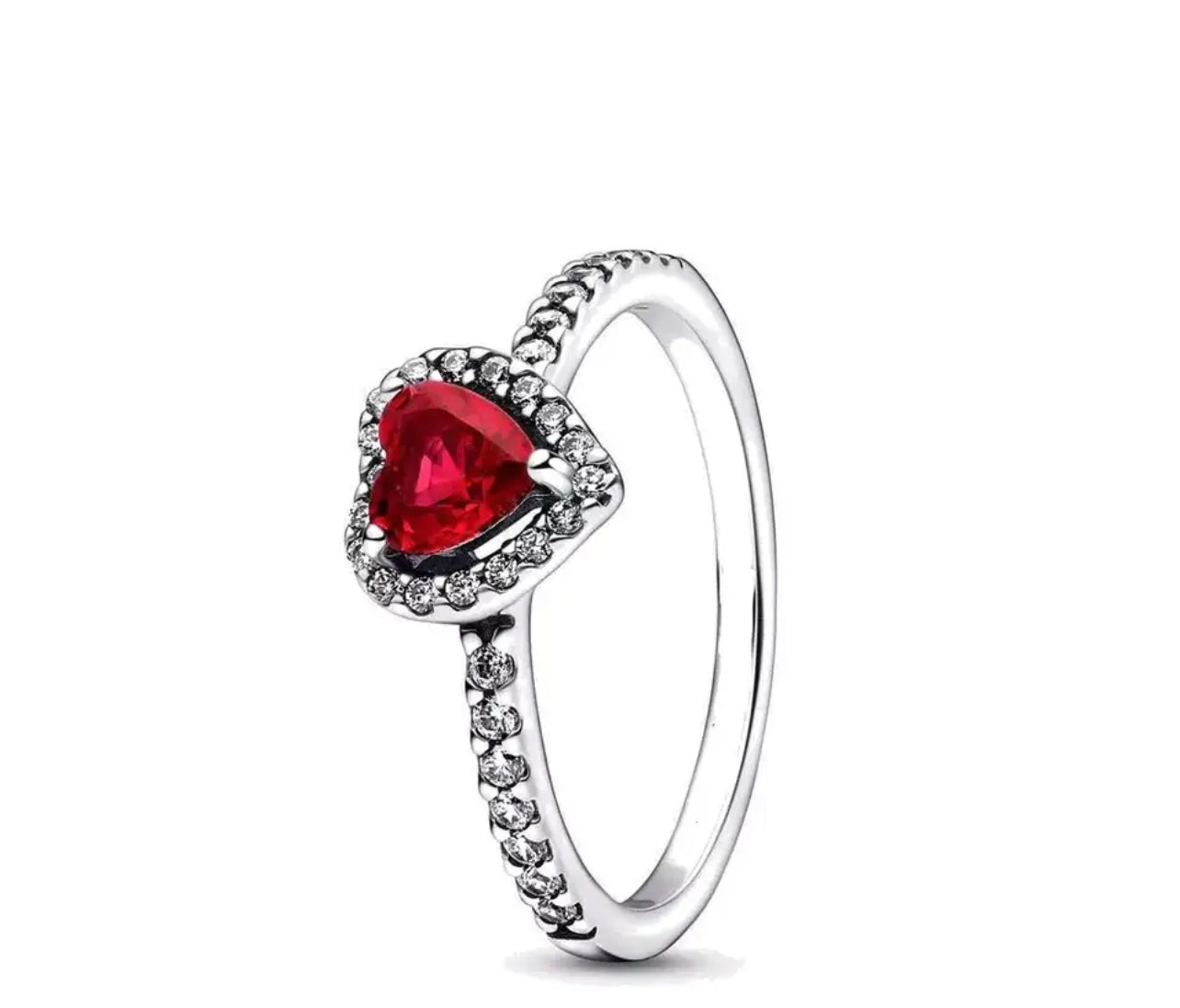 Red Heart Ring